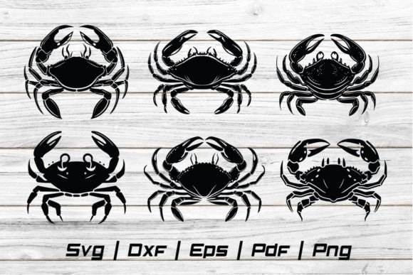 Download Crab Svg Silhouette Cut File - Premium Bundle